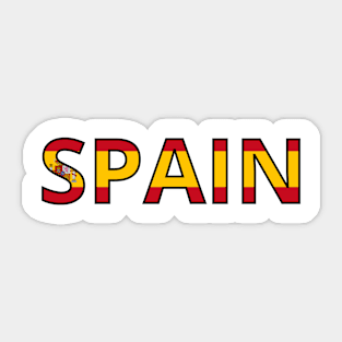 Drapeau  Spain Sticker